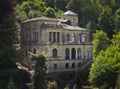 Hillside Baroque Mansion in Germany Royalty Free Stock Photo