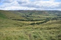 Hillside with clough near bottom Royalty Free Stock Photo