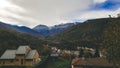 Hillside community on the valley of Ax-les thermes.