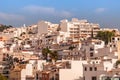 Hillside houses and apartments on a sunny, summer afternoon in the Costa Tropical town of La Herradura, Granada, Spain