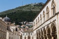 Hillside of Srd Hill seen from the old town of Dubrovnik