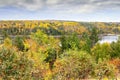 Autumn at Penobscot Narrows - Maine Royalty Free Stock Photo