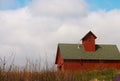 Hilltop Barn Royalty Free Stock Photo