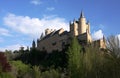 Hilltop castle Royalty Free Stock Photo