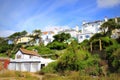 Hilltop houses Sandgate Folkestone Kent Royalty Free Stock Photo