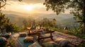 Hilltop Picnic with Panoramic View