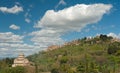 Hilltop town, Tuscany Royalty Free Stock Photo