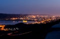 Hilltop view Jaipur by night