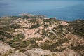 Village of Corbara in Corsica