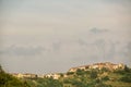 Hilltop village Tuscany Italy