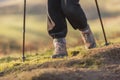 Hillwalking Royalty Free Stock Photo