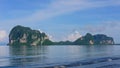 Hilly islands out at Andaman Sea