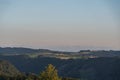 Hilly landscape in the Danube region - Austria