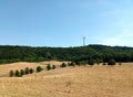 Hilly landscape near Rieden in german Eifel region, district Mayen-Koblenz