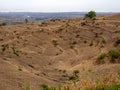 Hilly landscape in northern Ethiopia