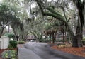 A Street on Hilton Head Island, South Carolina.