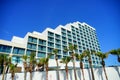 Hilton oceanview hotel Royalty Free Stock Photo