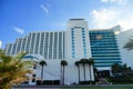 Hilton oceanview hotel Royalty Free Stock Photo