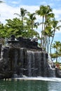 Hilton Waikoloa Village Resort on Big Island in Hawaii Royalty Free Stock Photo