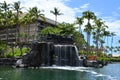 Hilton Waikoloa Village Resort on Big Island in Hawaii Royalty Free Stock Photo