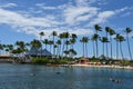 Hilton Waikoloa Village Resort on Big Island in Hawaii Royalty Free Stock Photo