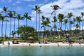 Hilton Waikoloa Village Resort on Big Island in Hawaii Royalty Free Stock Photo