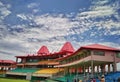 Himachal Pradesh Cricket Association Stadium in Dharamshala Royalty Free Stock Photo