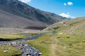 Chandra Taal Moon Lake Trekking course in Lahaul and Spiti, Himachal Pradesh, India