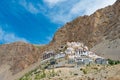 Key Monastery in Spiti, Himachal Pradesh, India Royalty Free Stock Photo