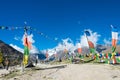 Kunzum Pass Kunzum La in Lahaul and Spiti, Himachal Pradesh, India. Royalty Free Stock Photo