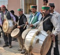 Himachali folk music dhol Royalty Free Stock Photo