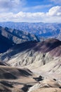 Himalay view from NamnungLa pass, Ladakh, India