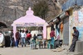 Himalaya hill beautiful most famce in world  uttrakhand in india Royalty Free Stock Photo