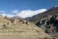 Himalaya - Manang village Royalty Free Stock Photo
