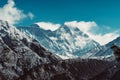 Himalaya mountain Everest landscape