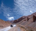 Manali - Leh highway in Ladakh, India Royalty Free Stock Photo