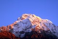 The Himalaya mountain peak