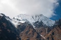 The Himalaya mountain peak Royalty Free Stock Photo