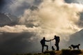 Himalaya Mountain, Poon Hill Royalty Free Stock Photo