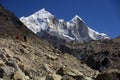 The Himalaya Mountains, Gamukh Royalty Free Stock Photo