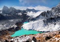 Himalaya mountains lake Himalayas hiking trail Nepal