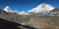 Himalaya mountains landscape Royalty Free Stock Photo