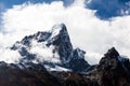 Himalaya mountains landscape, Nepal Royalty Free Stock Photo