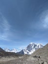 Himalaya. Nepal life. Treking in Nepal. Trail to Everest. Hiking in Nepal Royalty Free Stock Photo