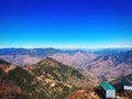 Himalaya view dhanolti utrakhand Royalty Free Stock Photo
