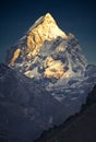 Himalayan Gold (Pharilapche 6,073 m) Royalty Free Stock Photo