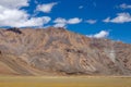 Himalayan landscape along Manali-Leh highway. Himachal Pradesh, India Royalty Free Stock Photo