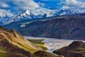 Himalayan landscape in Himalayas, India