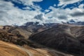 Himalayan landscape near Tanglang-La pass. Ladakh, India