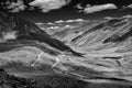 Himalayan landscape with road, Ladakh, India Royalty Free Stock Photo